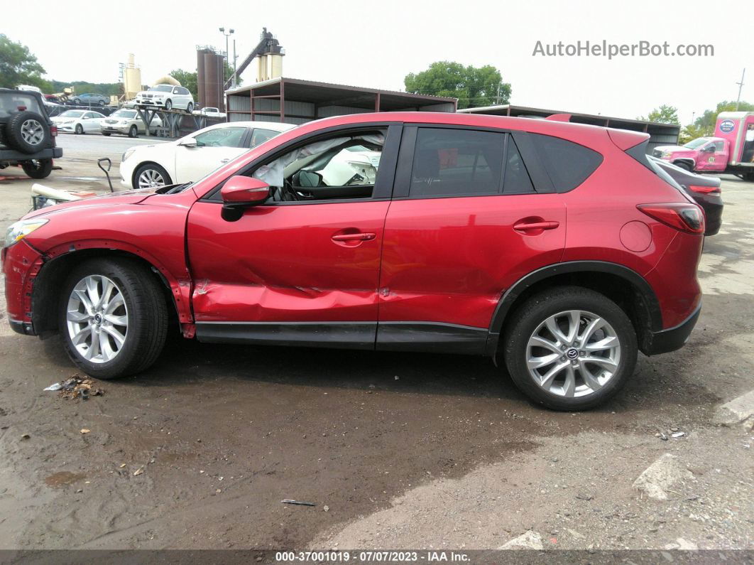 2015 Mazda Cx-5 Grand Touring Red vin: JM3KE4DY0F0506347