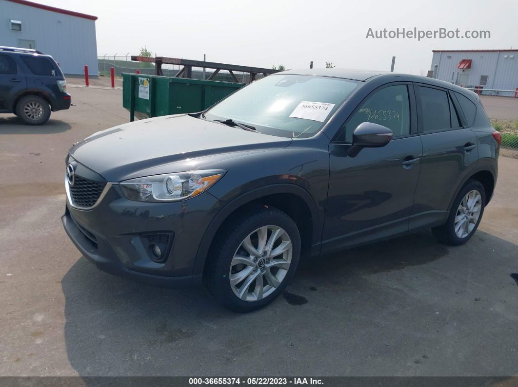 2015 Mazda Cx-5 Grand Touring Gray vin: JM3KE4DY0F0527473