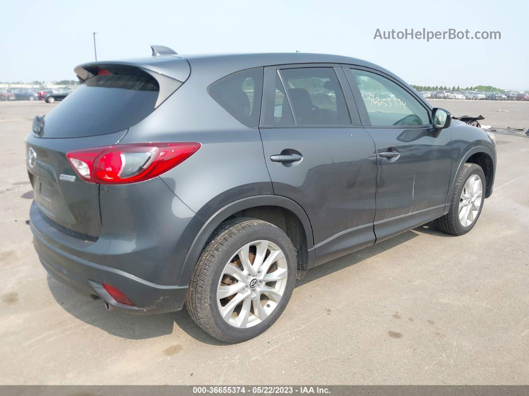 2015 Mazda Cx-5 Grand Touring Gray vin: JM3KE4DY0F0527473