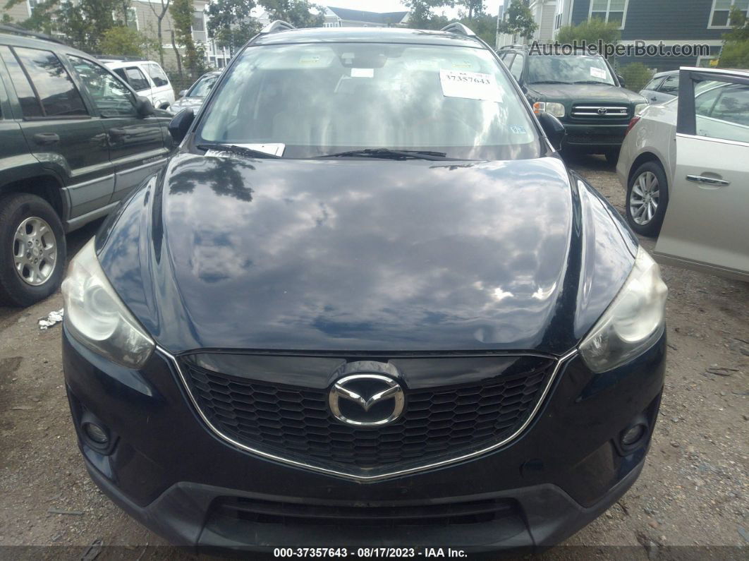 2015 Mazda Cx-5 Grand Touring Dark Blue vin: JM3KE4DY0F0535184