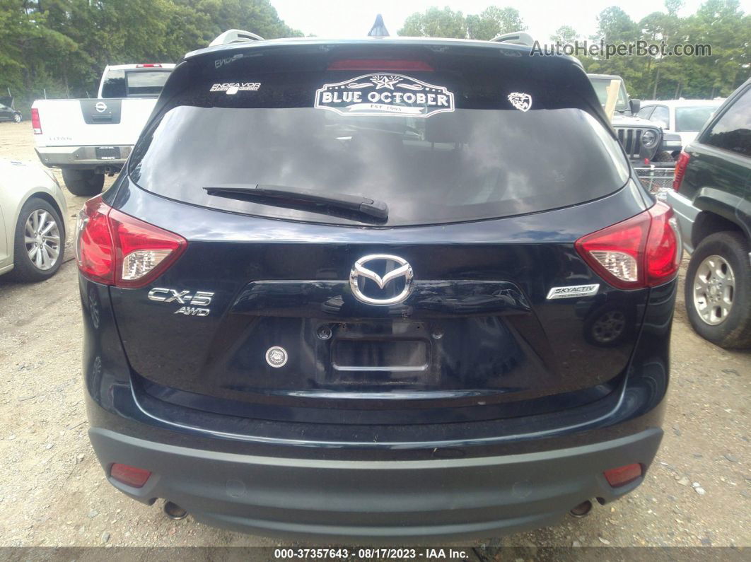 2015 Mazda Cx-5 Grand Touring Темно-синий vin: JM3KE4DY0F0535184