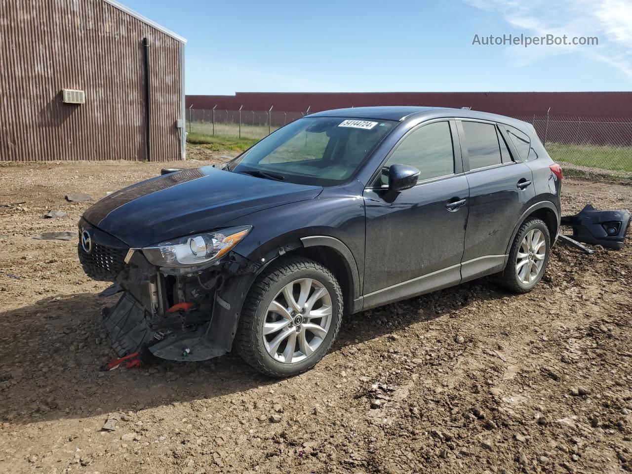 2015 Mazda Cx-5 Gt Синий vin: JM3KE4DY0F0550560