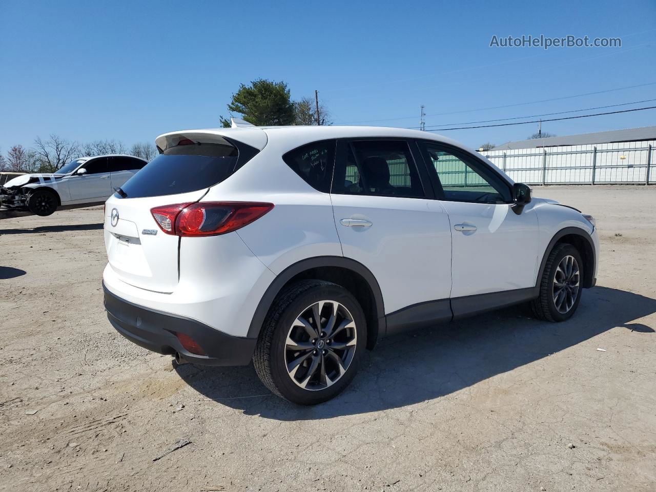 2016 Mazda Cx-5 Gt White vin: JM3KE4DY0G0834823