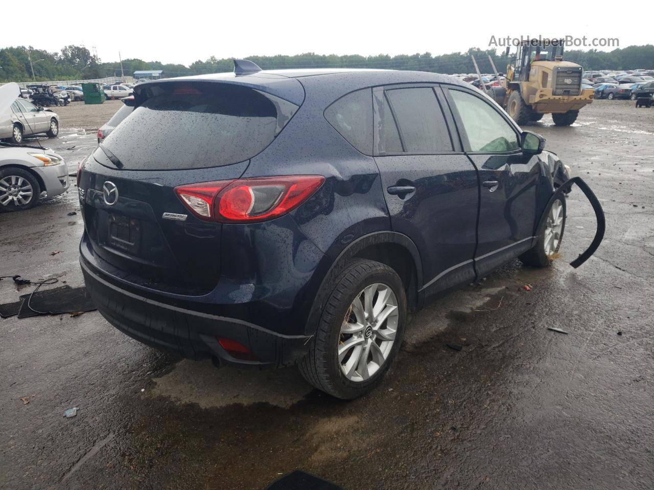 2015 Mazda Cx-5 Gt Синий vin: JM3KE4DY1F0444392