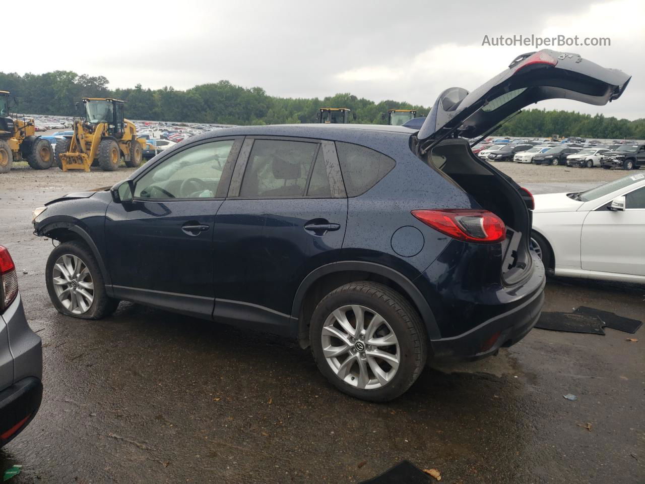 2015 Mazda Cx-5 Gt Синий vin: JM3KE4DY1F0444392