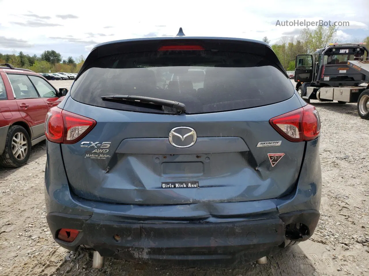 2015 Mazda Cx-5 Gt Blue vin: JM3KE4DY1F0446580