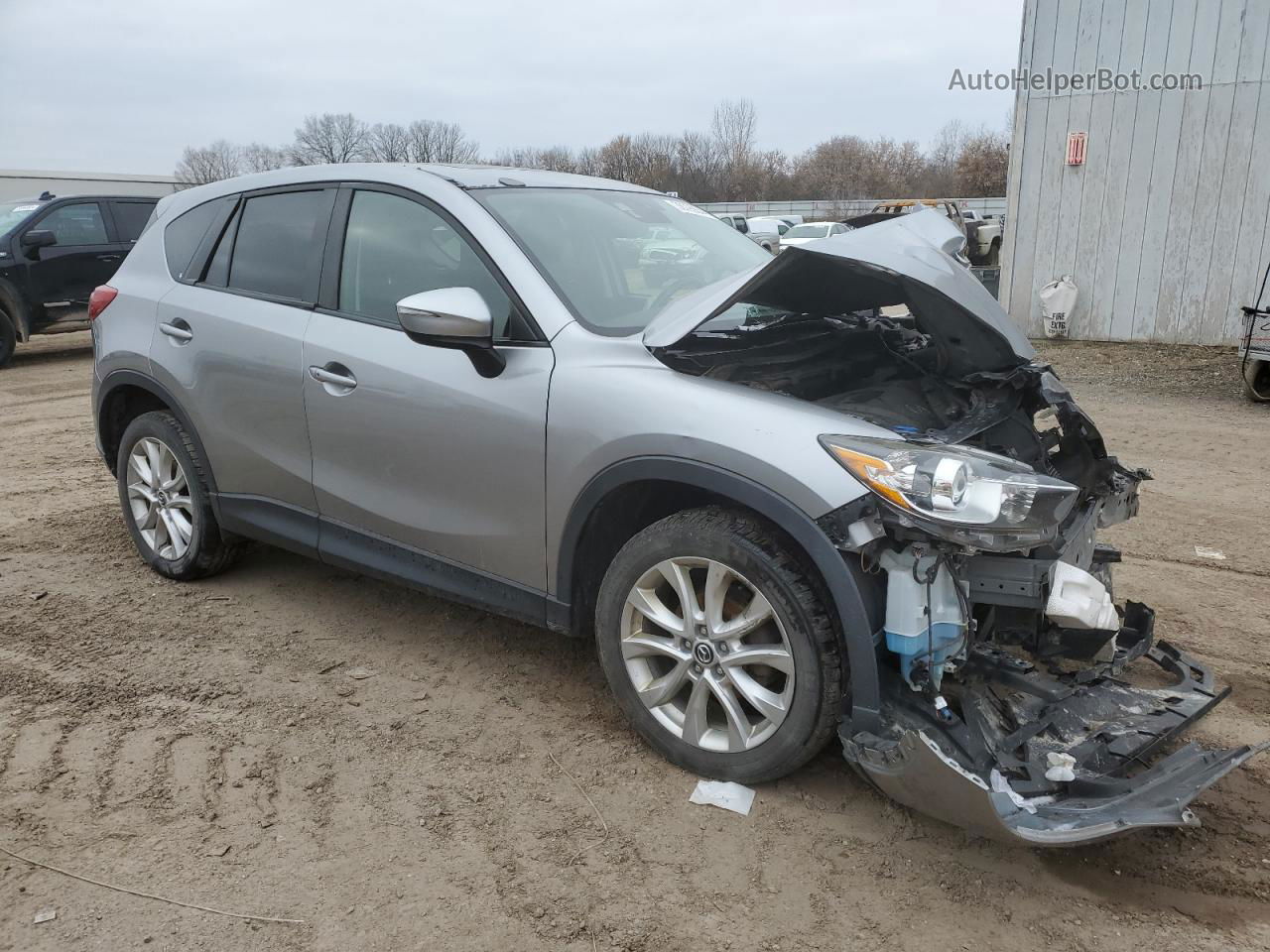 2015 Mazda Cx-5 Gt Silver vin: JM3KE4DY1F0517048