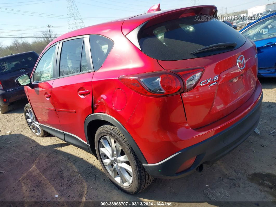 2015 Mazda Cx-5 Grand Touring Темно-бордовый vin: JM3KE4DY1F0522251