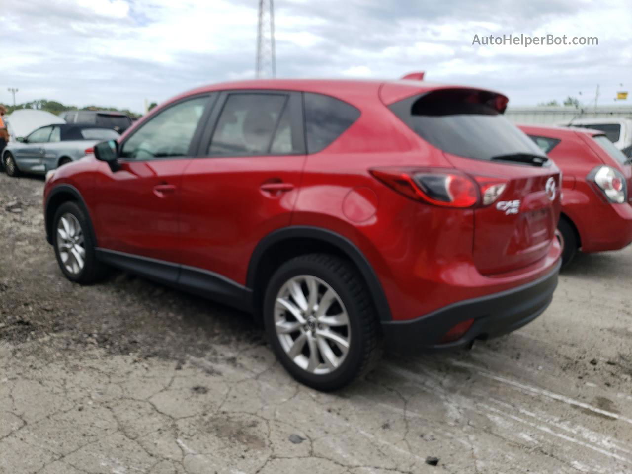 2015 Mazda Cx-5 Gt Red vin: JM3KE4DY1F0549630