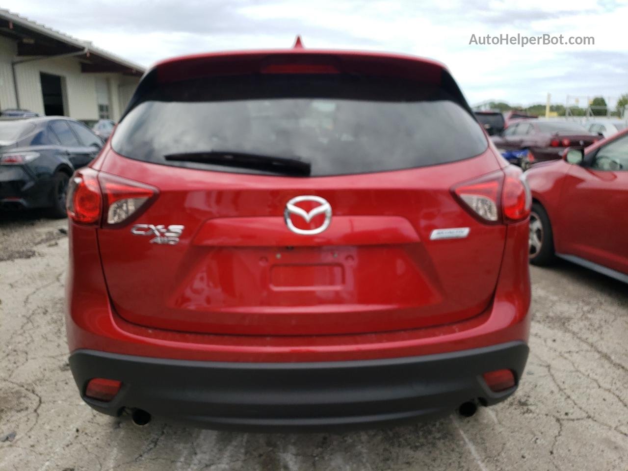 2015 Mazda Cx-5 Gt Red vin: JM3KE4DY1F0549630