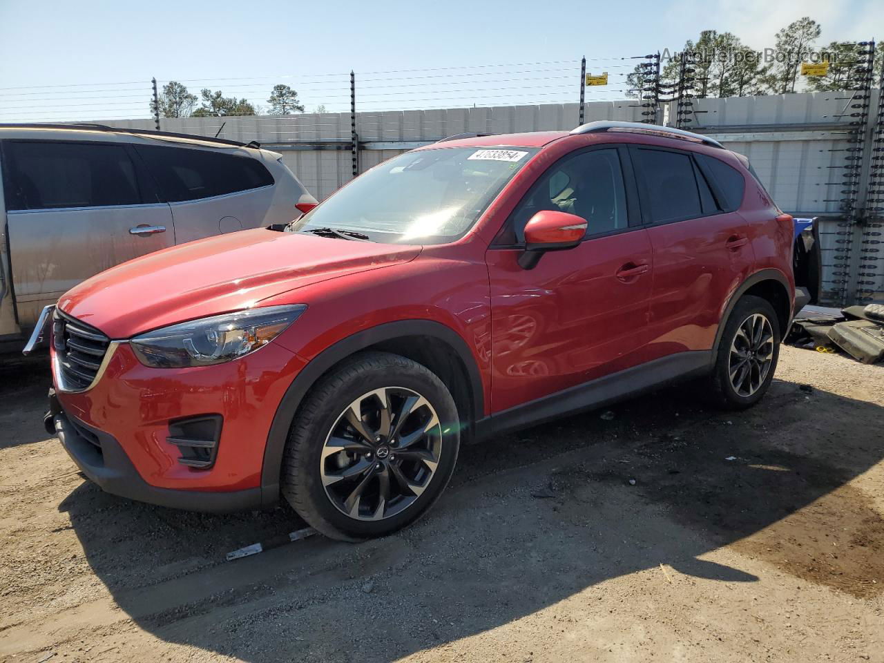 2016 Mazda Cx-5 Gt Red vin: JM3KE4DY1G0734505