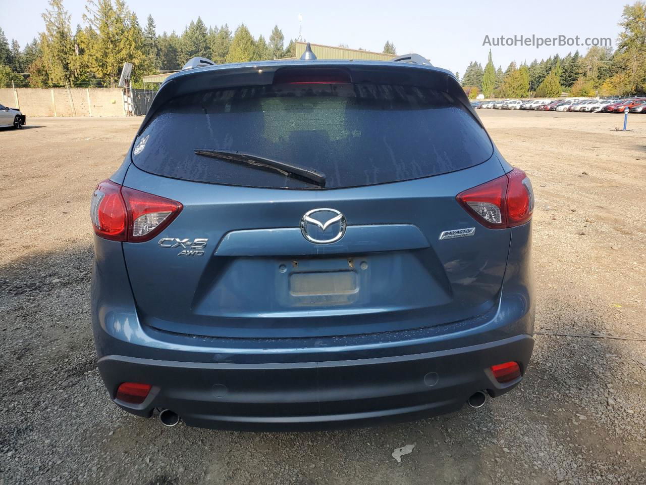 2016 Mazda Cx-5 Gt Blue vin: JM3KE4DY1G0774891