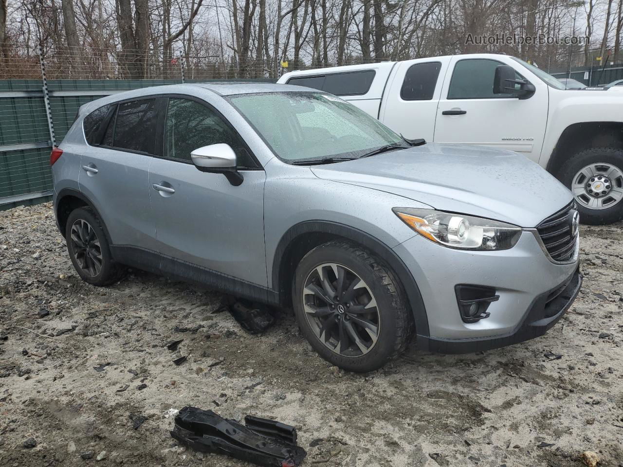 2016 Mazda Cx-5 Gt Silver vin: JM3KE4DY1G0830098