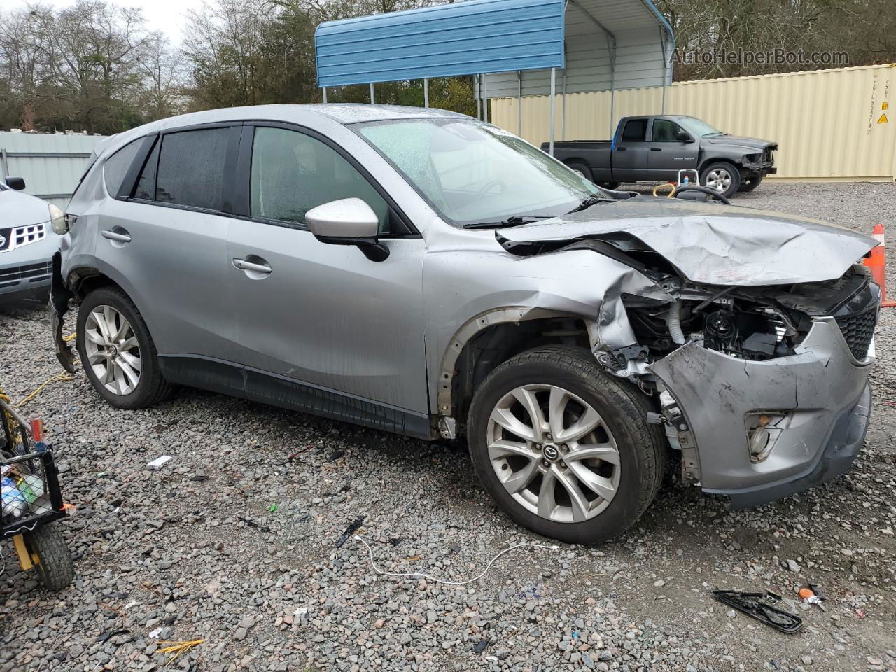 2015 Mazda Cx-5 Gt Silver vin: JM3KE4DY2F0447298