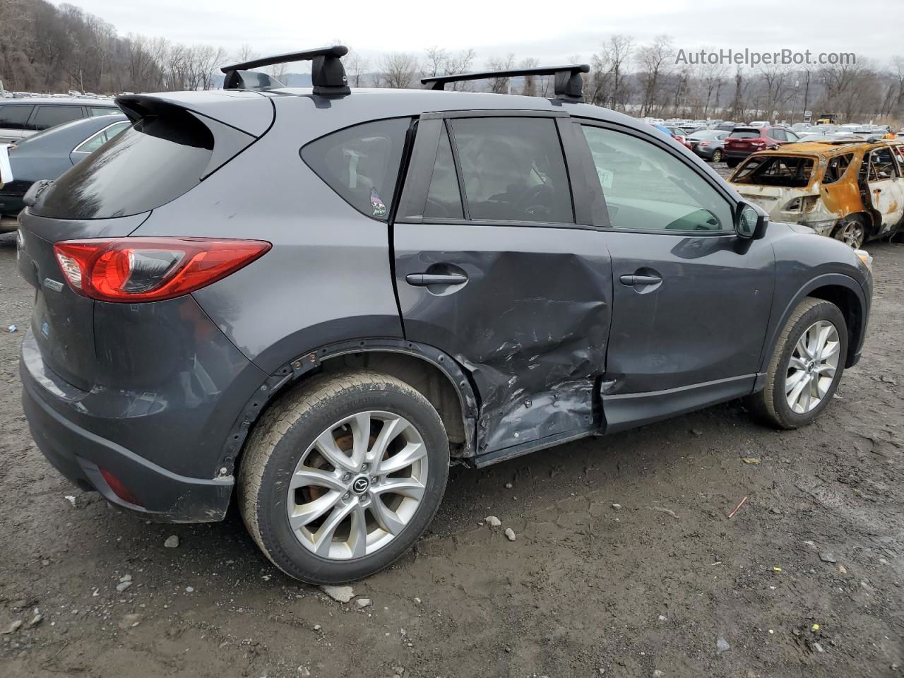 2015 Mazda Cx-5 Gt Charcoal vin: JM3KE4DY2F0467681