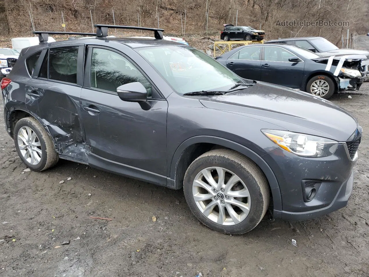 2015 Mazda Cx-5 Gt Charcoal vin: JM3KE4DY2F0467681