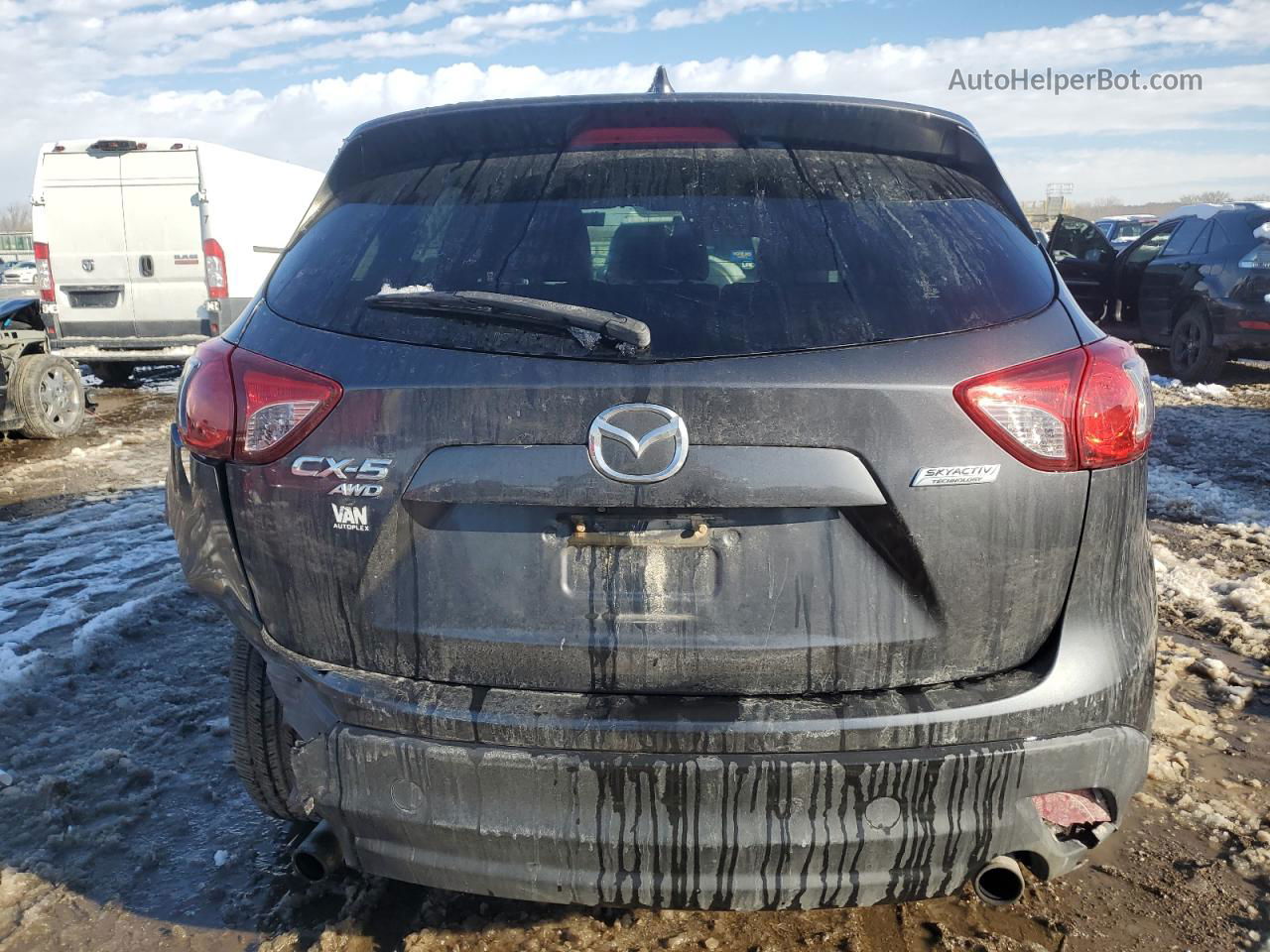 2015 Mazda Cx-5 Gt Синий vin: JM3KE4DY2F0530391