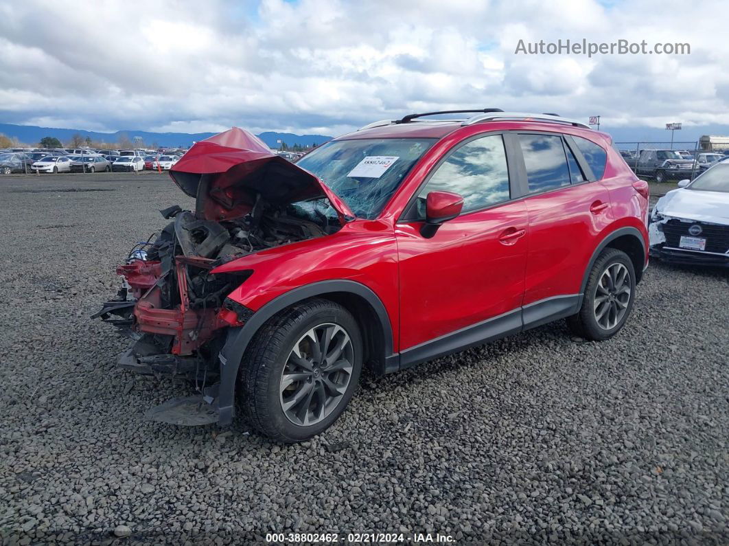 2016 Mazda Cx-5 Grand Touring Red vin: JM3KE4DY3G0726132