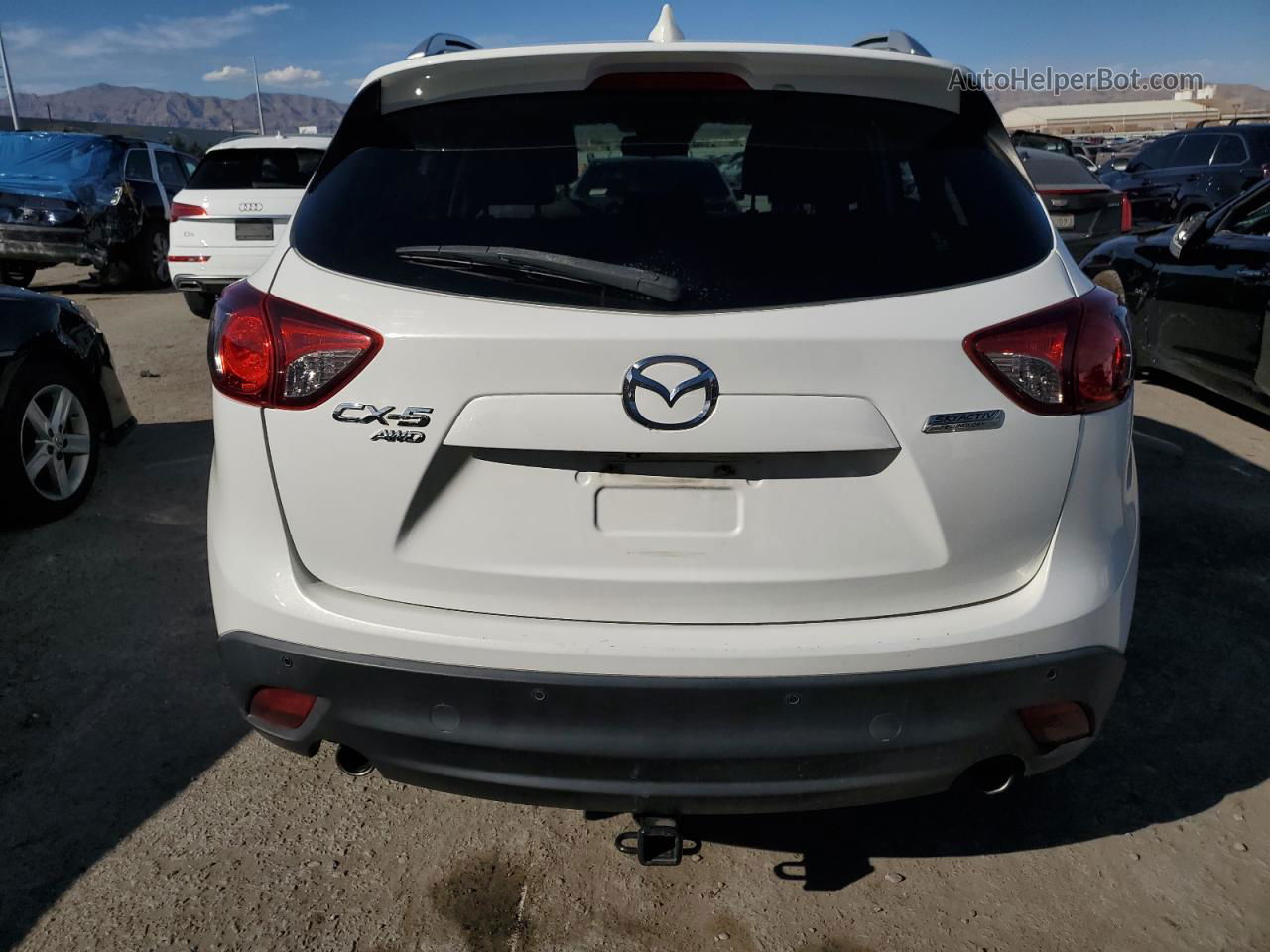 2015 Mazda Cx-5 Gt White vin: JM3KE4DY4F0517707