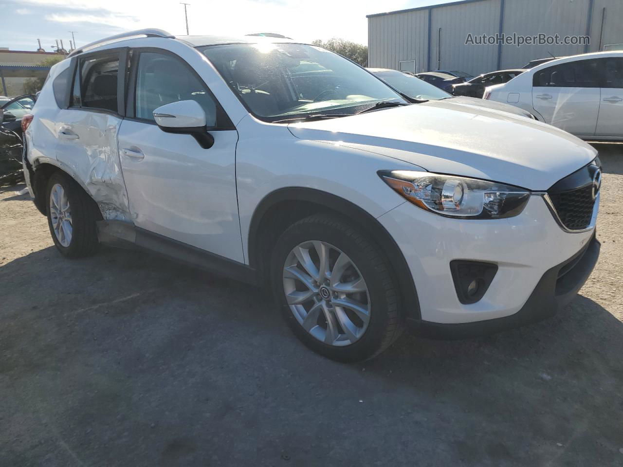 2015 Mazda Cx-5 Gt White vin: JM3KE4DY4F0517707