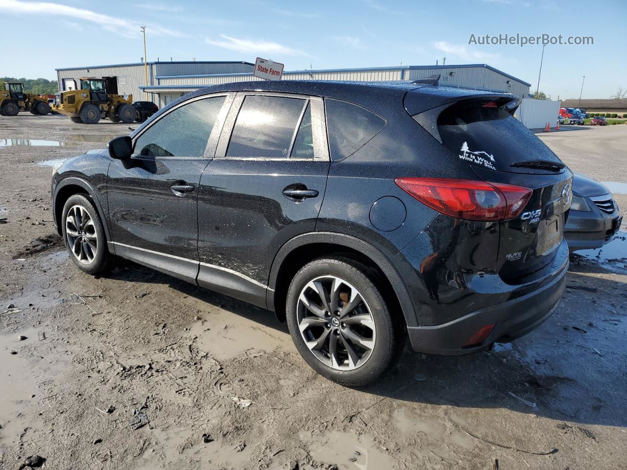 2016 Mazda Cx-5 Gt Black vin: JM3KE4DY4G0823372