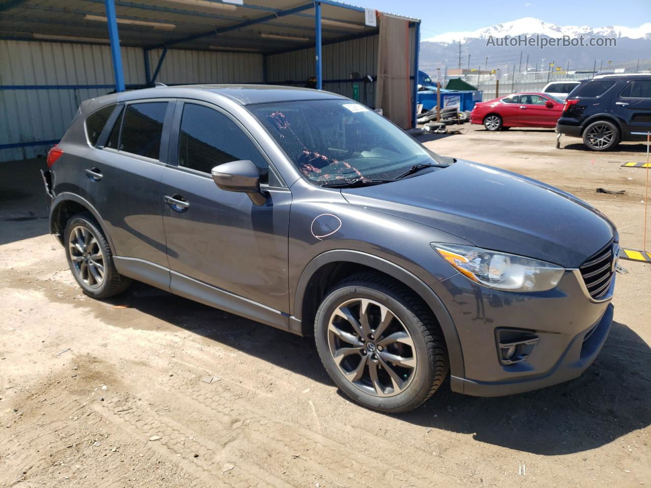 2016 Mazda Cx-5 Gt Gray vin: JM3KE4DY4G0826420