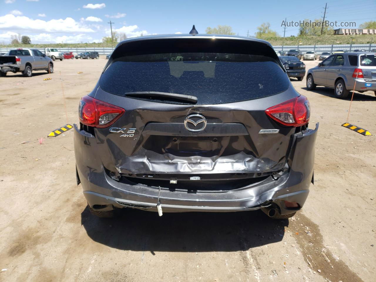 2016 Mazda Cx-5 Gt Серый vin: JM3KE4DY4G0826420