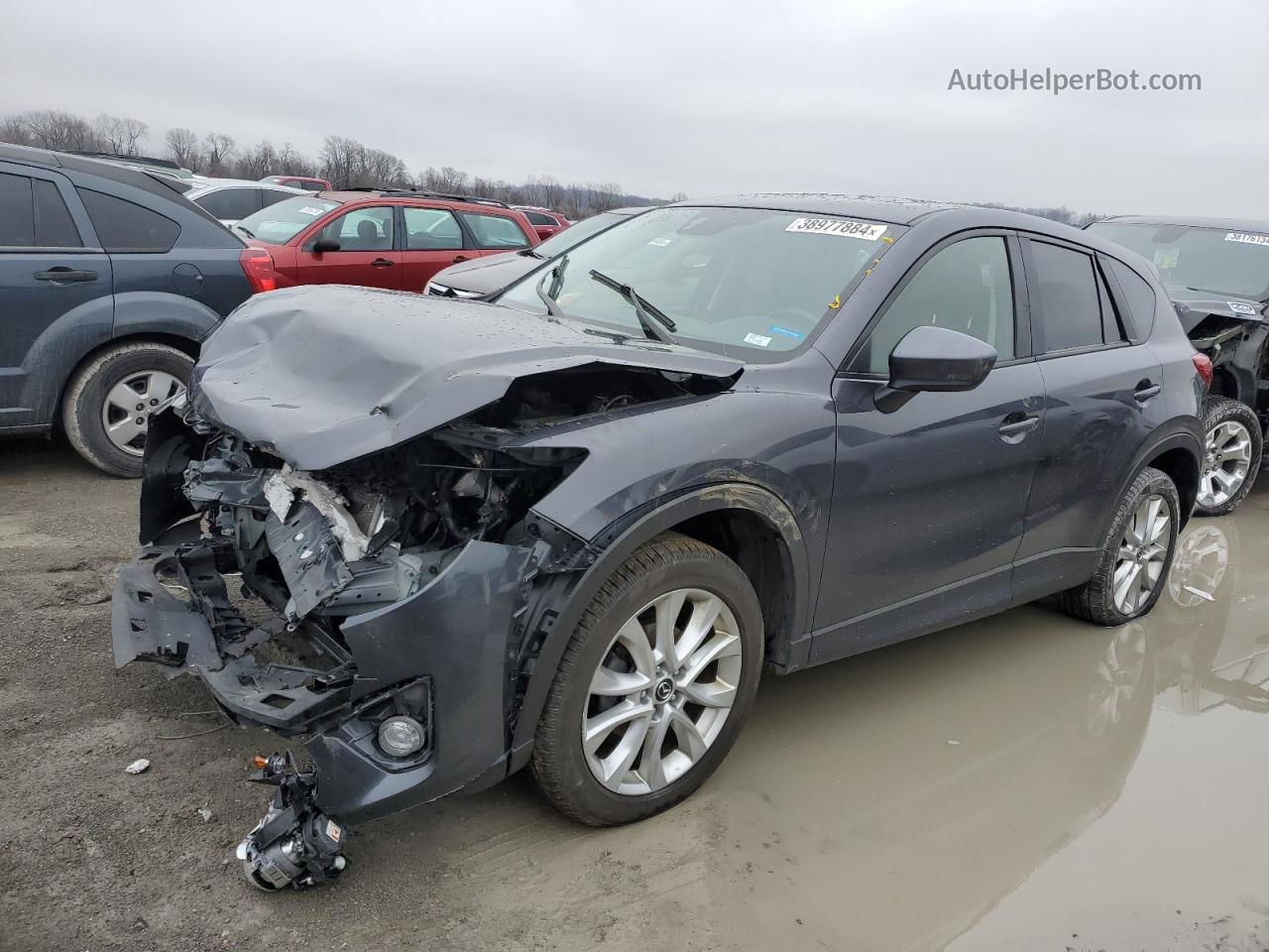 2015 Mazda Cx-5 Gt Gray vin: JM3KE4DY5F0454861