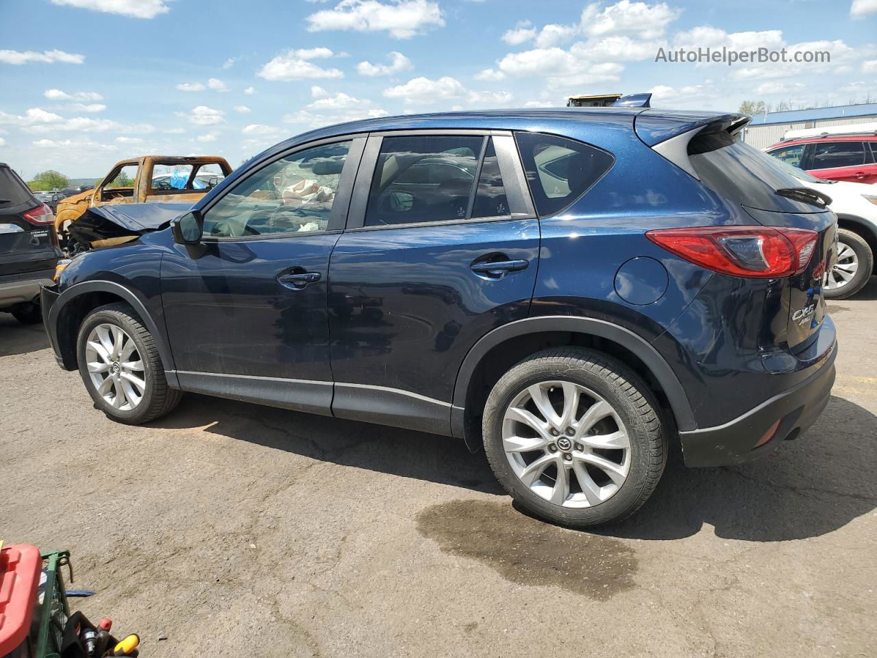 2015 Mazda Cx-5 Gt Blue vin: JM3KE4DY5F0481459