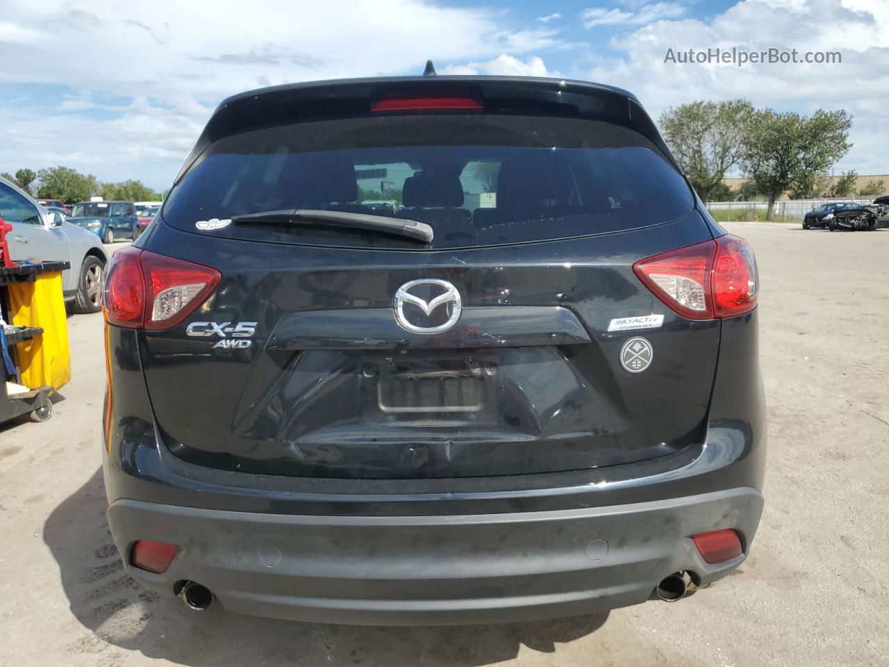 2015 Mazda Cx-5 Gt Черный vin: JM3KE4DY5F0528943