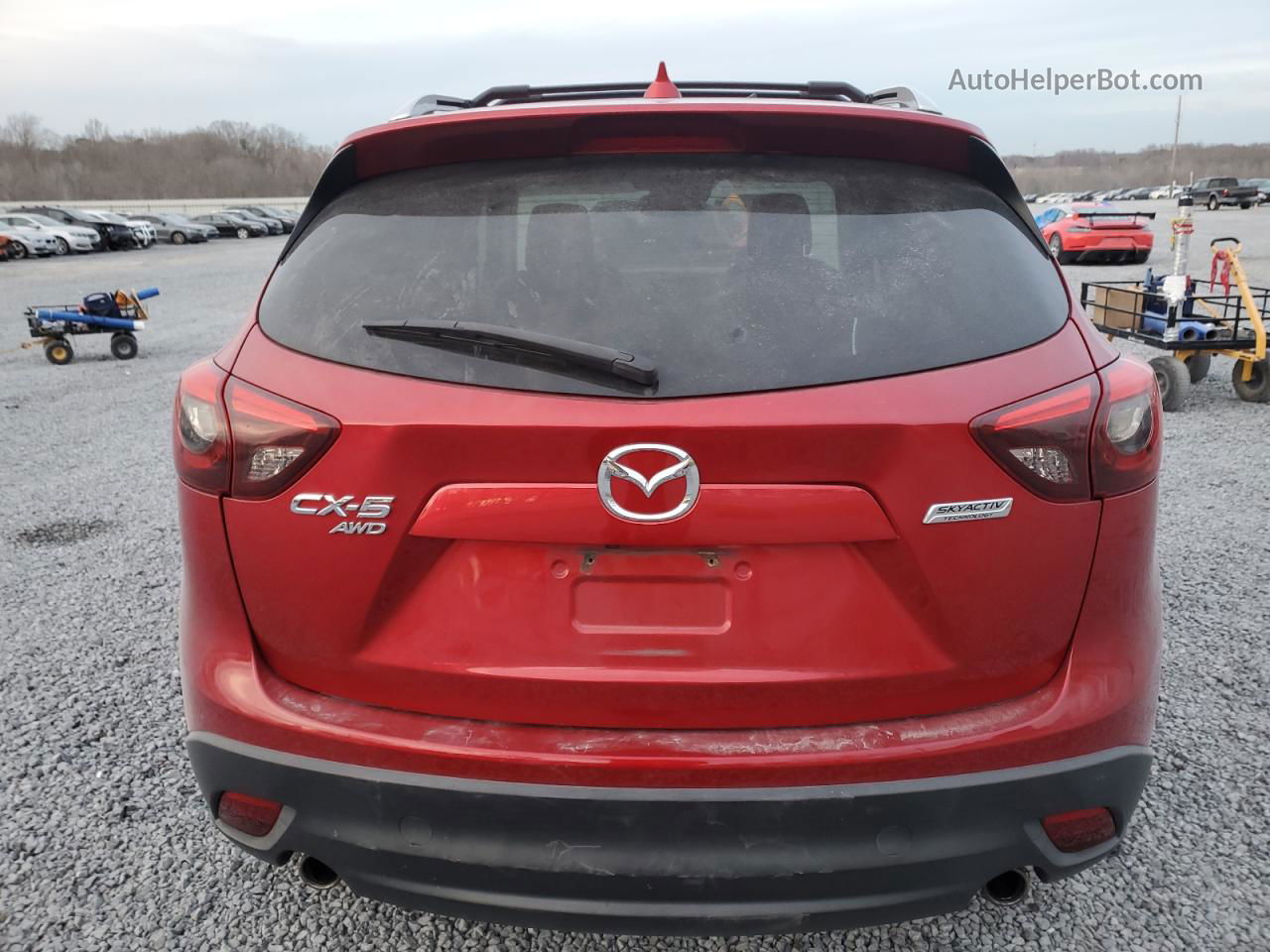 2016 Mazda Cx-5 Gt Red vin: JM3KE4DY5G0604968