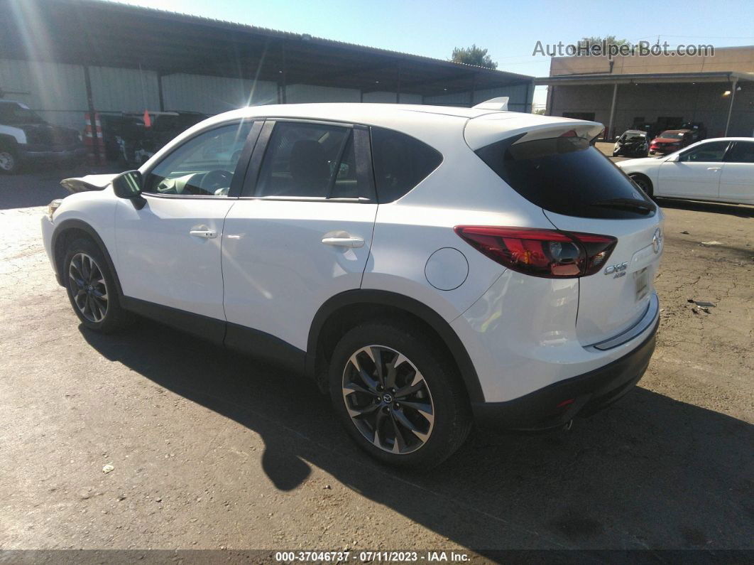 2016 Mazda Cx-5 Grand Touring White vin: JM3KE4DY5G0707890