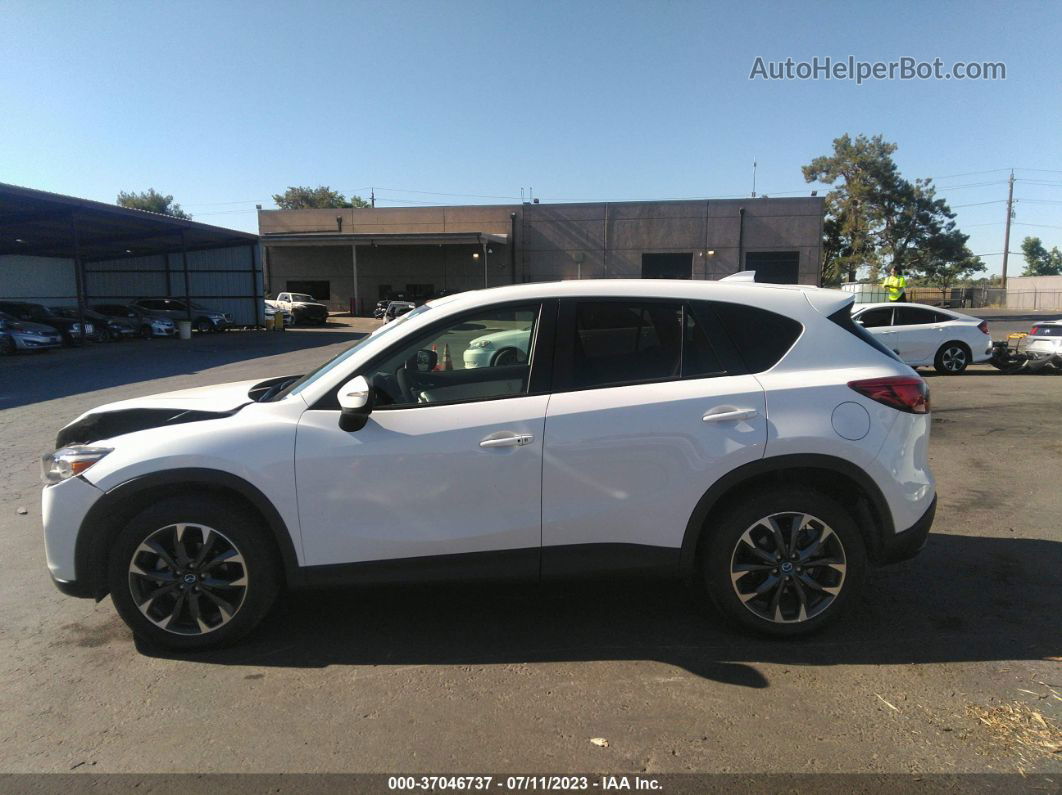 2016 Mazda Cx-5 Grand Touring White vin: JM3KE4DY5G0707890