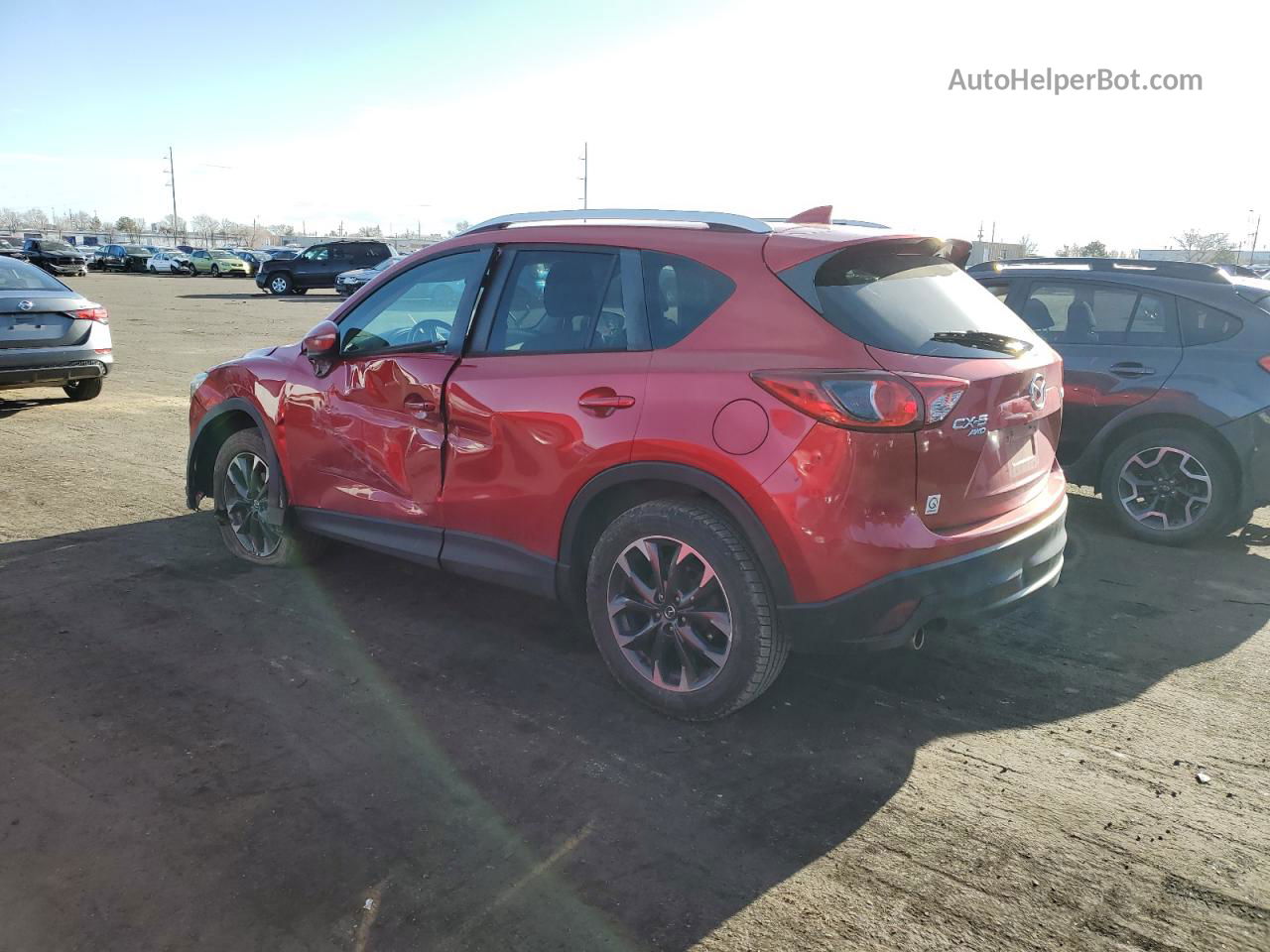 2016 Mazda Cx-5 Gt Red vin: JM3KE4DY5G0772061