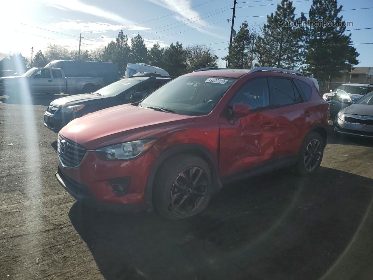 2016 Mazda Cx-5 Gt Red vin: JM3KE4DY5G0772061