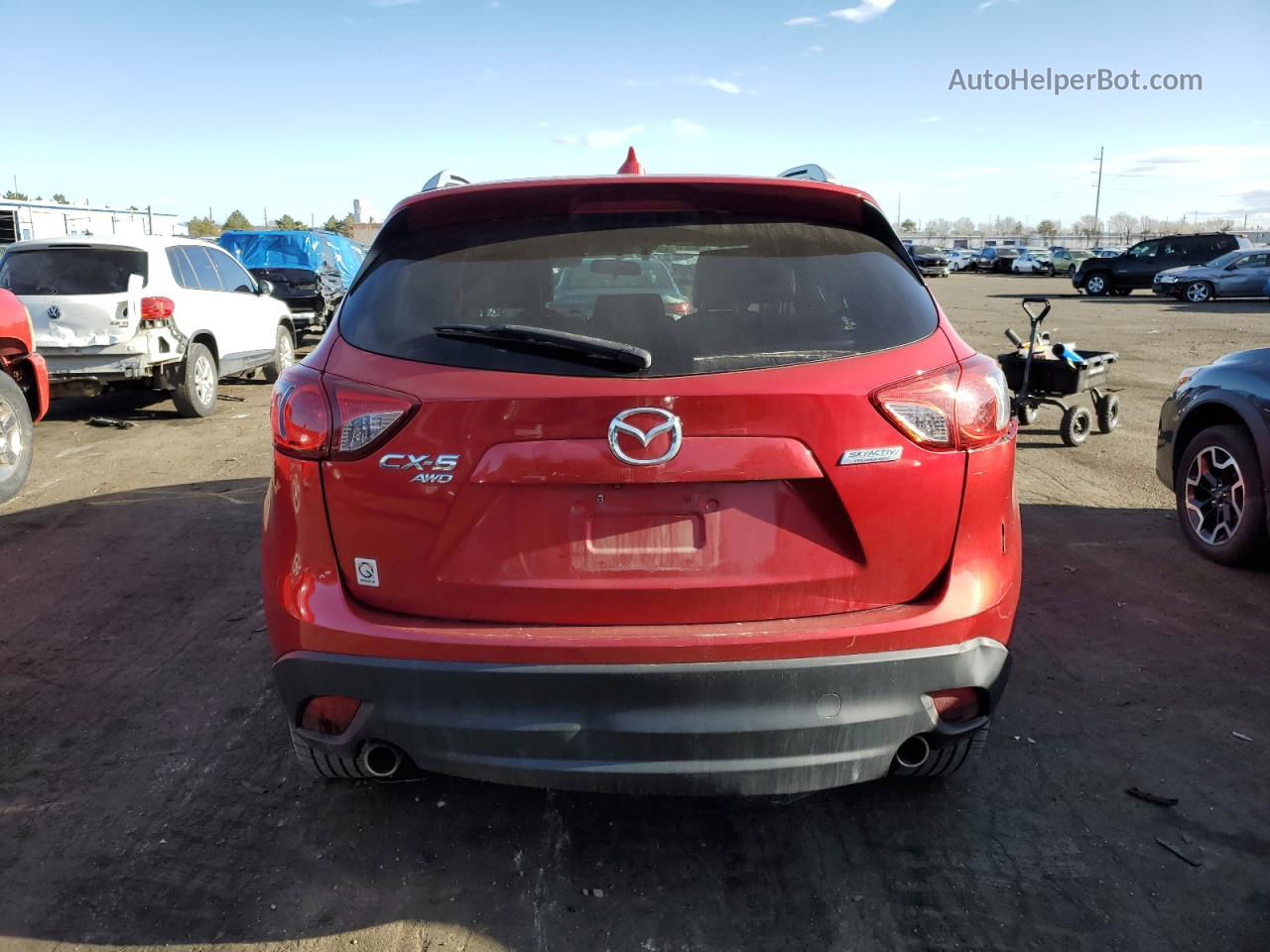 2016 Mazda Cx-5 Gt Red vin: JM3KE4DY5G0772061