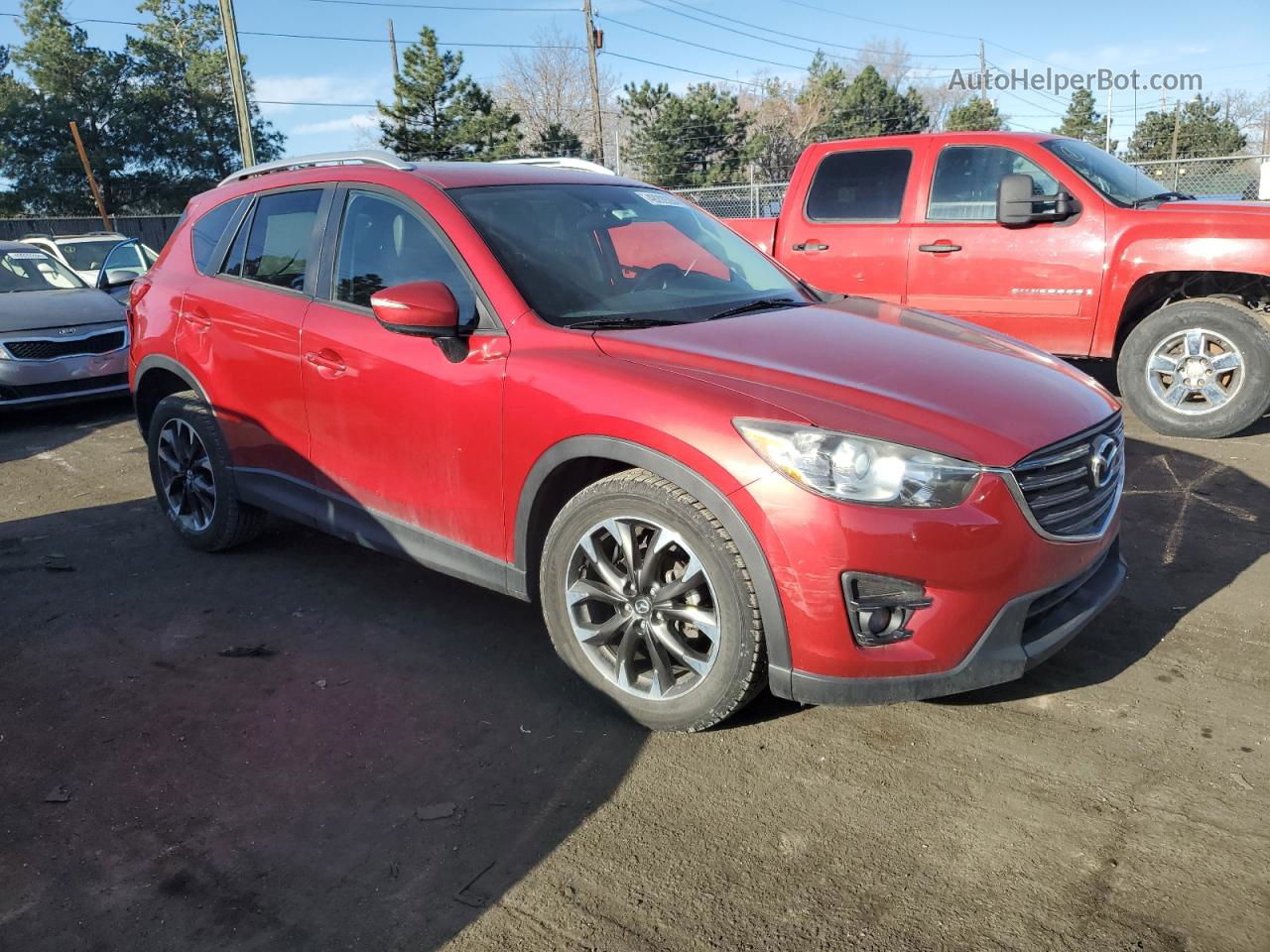 2016 Mazda Cx-5 Gt Red vin: JM3KE4DY5G0772061