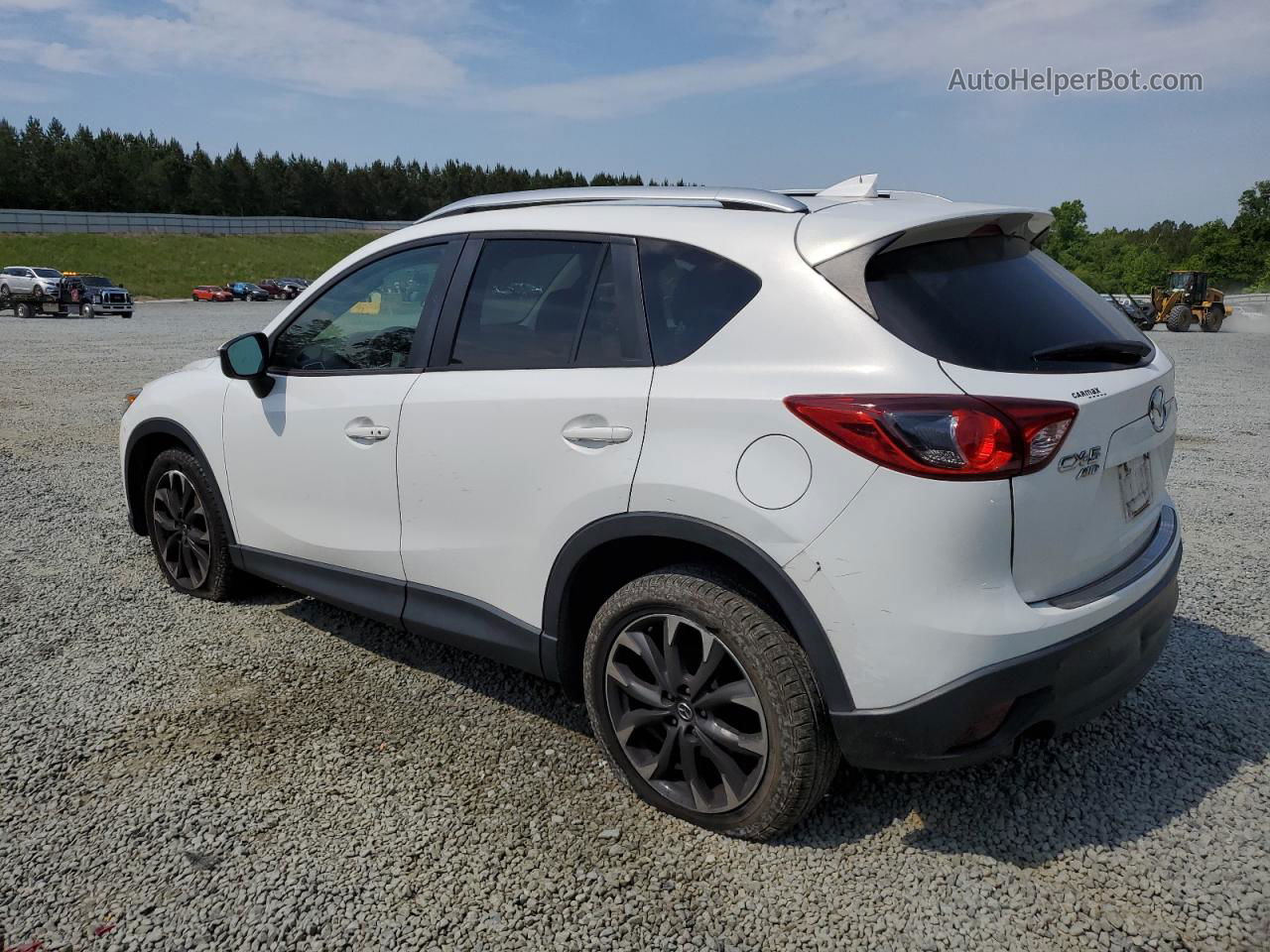 2016 Mazda Cx-5 Gt White vin: JM3KE4DY5G0778989