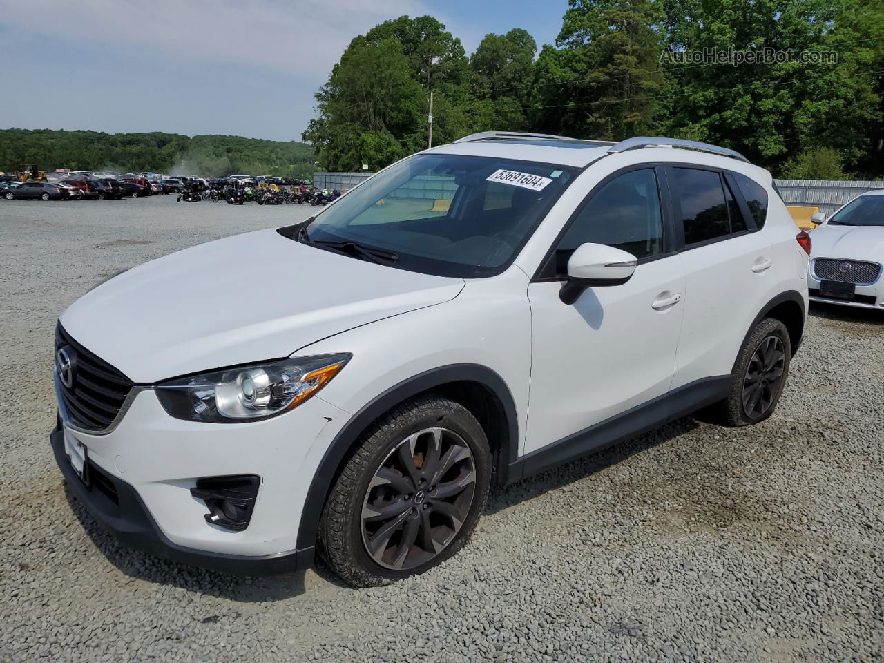 2016 Mazda Cx-5 Gt White vin: JM3KE4DY5G0778989