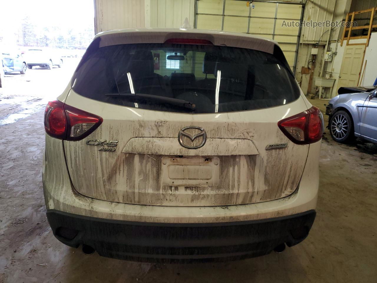 2015 Mazda Cx-5 Gt White vin: JM3KE4DY6F0432433