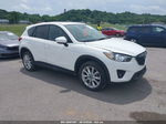 2015 Mazda Cx-5 Grand Touring White vin: JM3KE4DY6F0444629