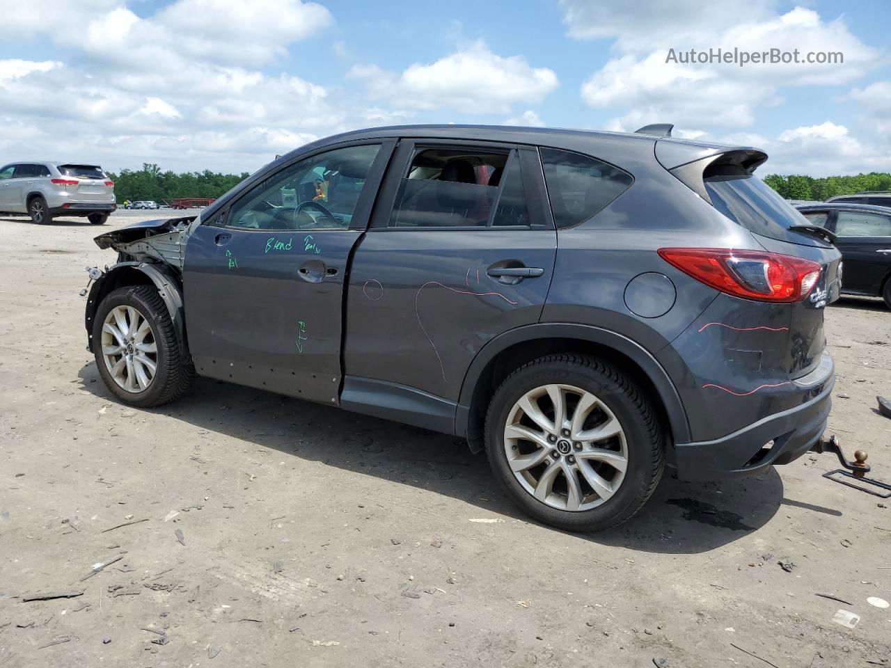 2015 Mazda Cx-5 Gt Gray vin: JM3KE4DY6F0473323