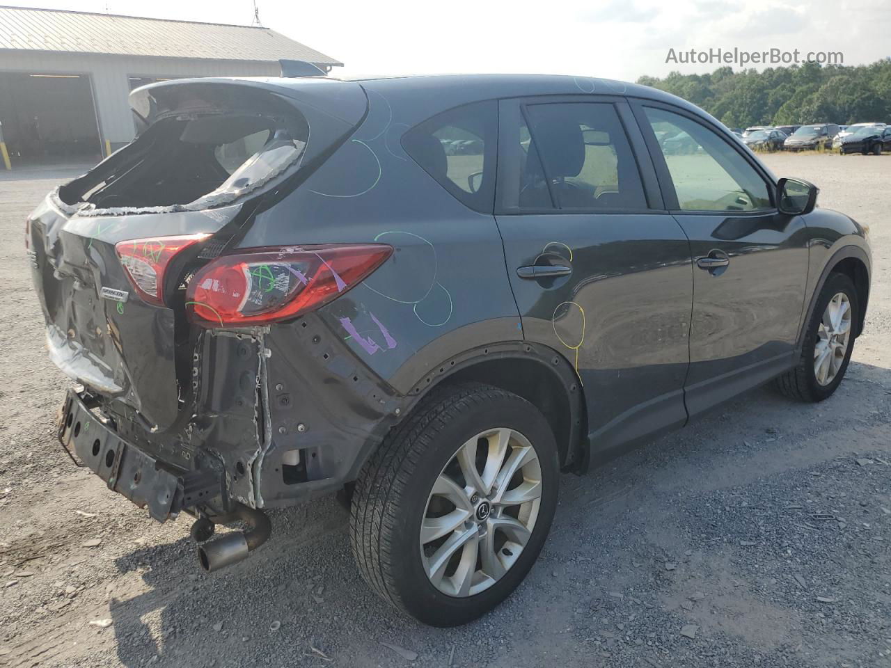 2015 Mazda Cx-5 Gt Серый vin: JM3KE4DY6F0506983