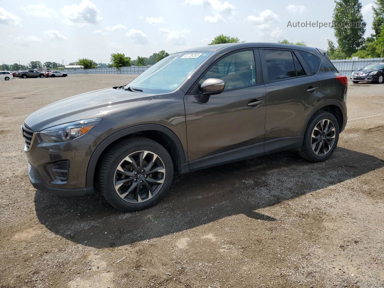 2016 Mazda Cx-5 Gt Gray vin: JM3KE4DY6G0692798