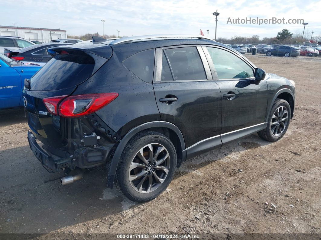 2016 Mazda Cx-5 Grand Touring Черный vin: JM3KE4DY6G0898834