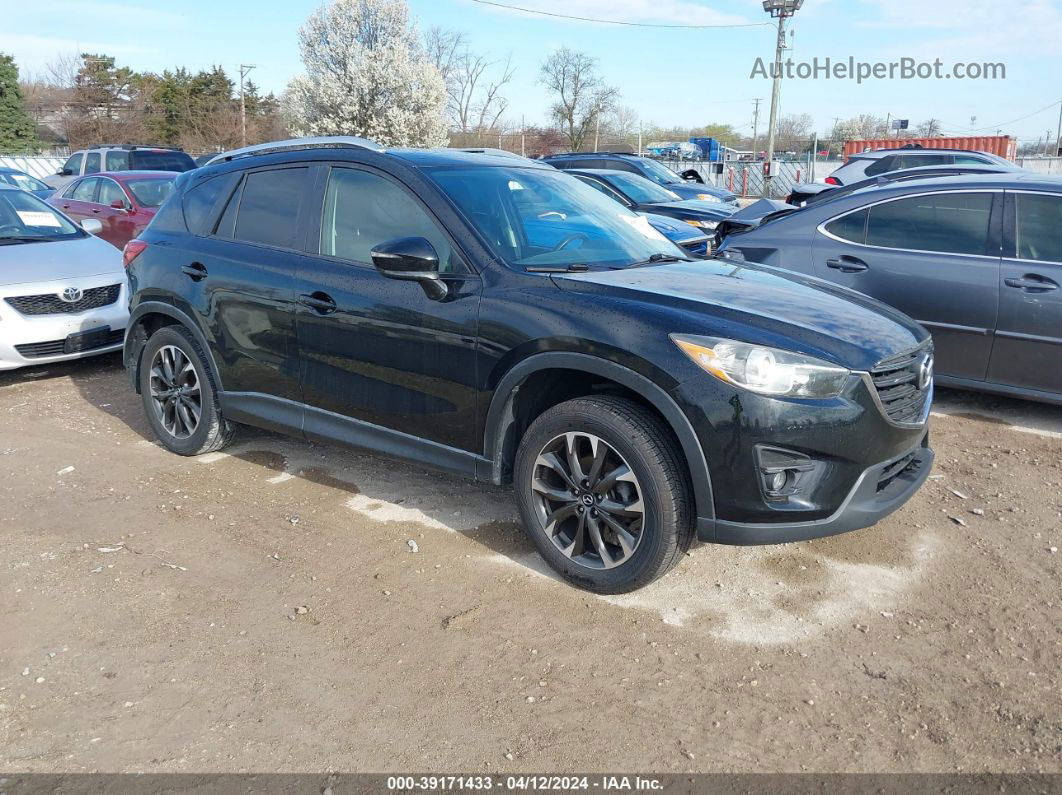 2016 Mazda Cx-5 Grand Touring Черный vin: JM3KE4DY6G0898834