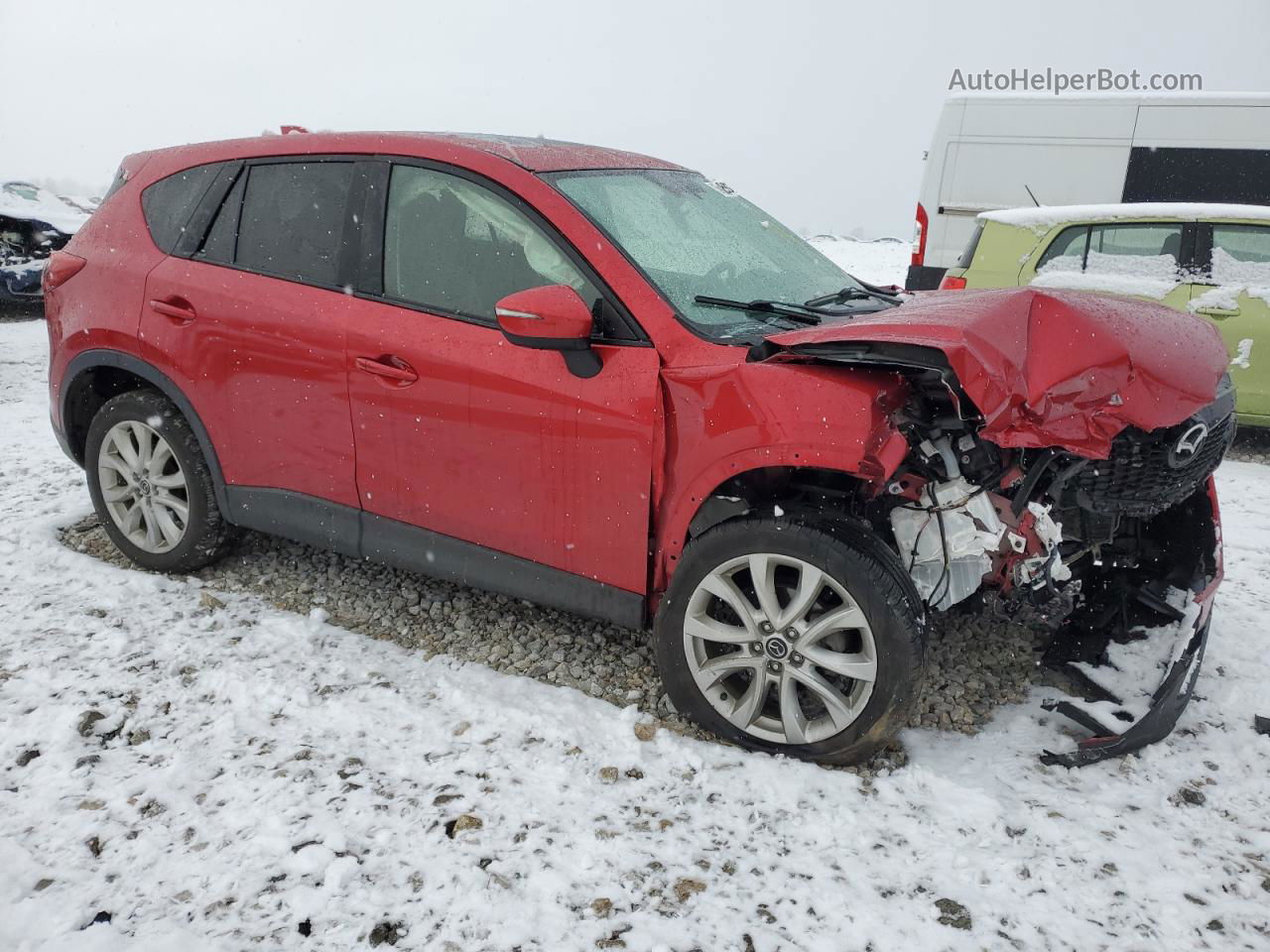 2015 Mazda Cx-5 Gt Red vin: JM3KE4DY7F0495850