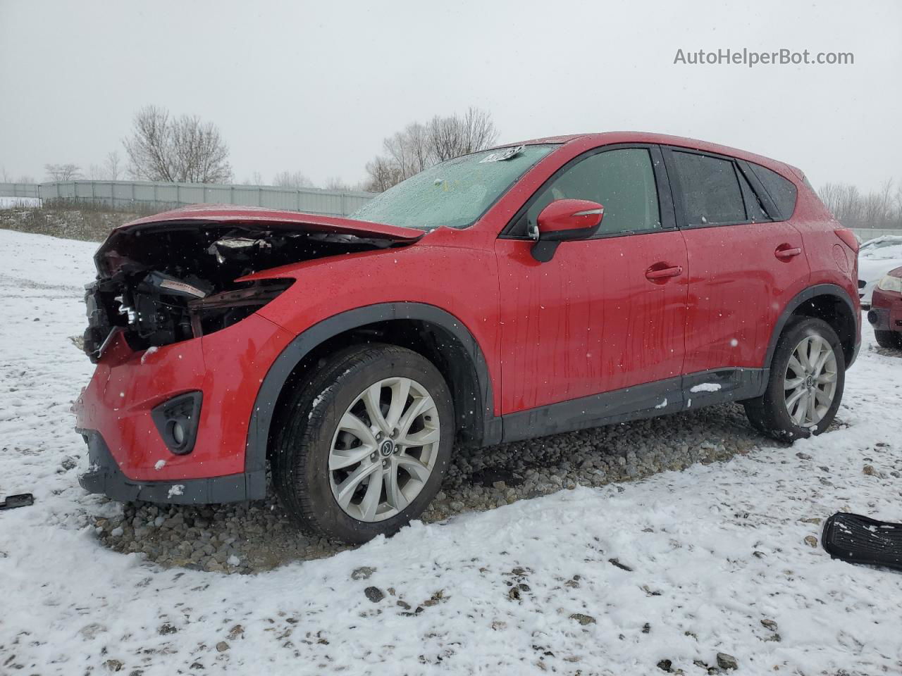 2015 Mazda Cx-5 Gt Red vin: JM3KE4DY7F0495850