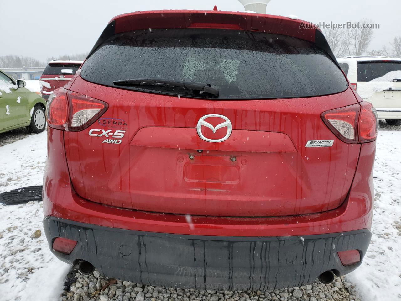 2015 Mazda Cx-5 Gt Red vin: JM3KE4DY7F0495850