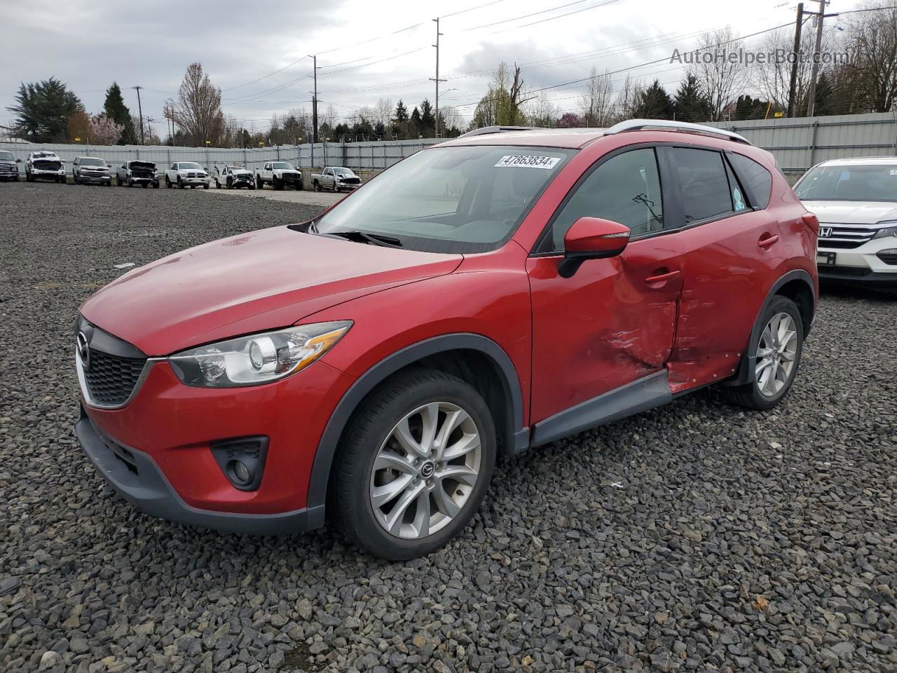 2015 Mazda Cx-5 Gt Бордовый vin: JM3KE4DY7F0504773